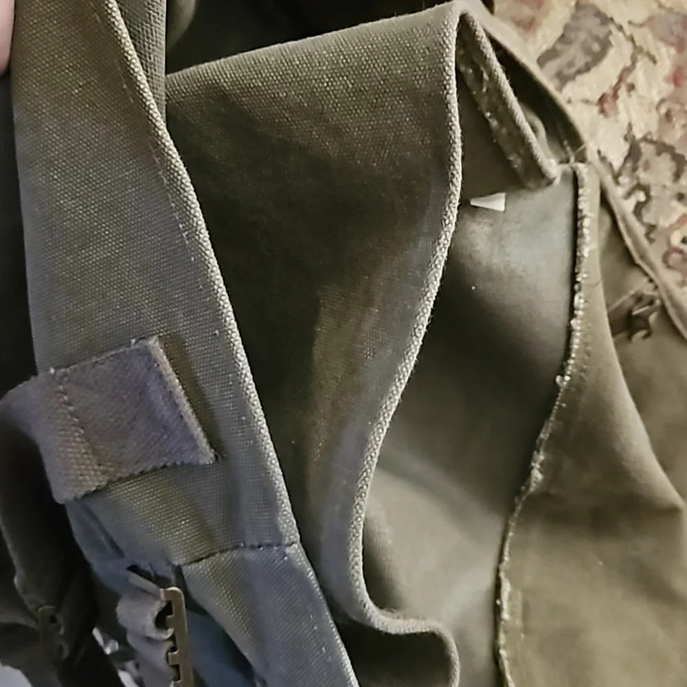 Element Vintage Messenger Bag, olive green, great condition - Picture 10 of 10